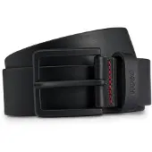 HUGO Leren riem met labeldetail, model 'GIONOS'