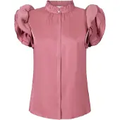 Aaiko Dames Tops & T-shirts Gezana Vis 355 - Bordeaux - Maat XL