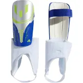 Adidas Messi Match Scheenbeschermers Kids Zilver Blauw Geel