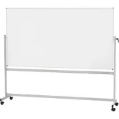 MAUL Verrijdbaar Whitebord MAULstandaard, kantelb., 120 x 220 cm