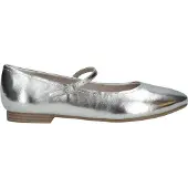 Tamaris Ballerina met riempjes zilver