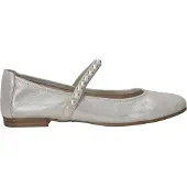 Tamaris Ballerina met riempjes zilver