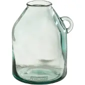 Jline Vaas handvat cilinder gerecycleerd glas small