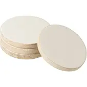Jline Set van 4 onderlegger mango whitewash wit