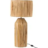 J-Line Lamp hanna bananas leaves natural