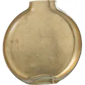 J-Line 28833 Vaas Miki Verre Transparant/Goud Large - 24 x 5 x 25,5 cm