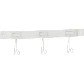 Jline Kapstok 3 haken metaal wit small