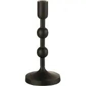 J-Line kandelaar bollen aluminium large 12.5x12.5x29cm