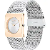 Calvin Klein Analoog horloge 'PULSE' goud / zilver / wit