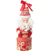 Jline Voorraadpot giftbox papier rood