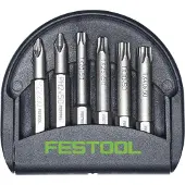 Festool BT-IMP SORT5 6-delige Bitset In Cassette - PZ/PH/TX
