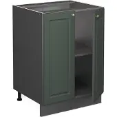 Vicco Fame-Line Keukenonderkast – 60 cm, WB Antraciet Groen-Goud Landhuis