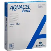 Aquacel Extra verband hydrofiber + versterking10 x 10cm