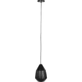 White Label Hanglamp Aysa Tall Black