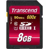 Transcend Ultimate SDHC-kaart Retail 8 GB Class 10, UHS-I