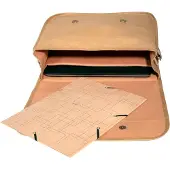 Exacompta Eterneco schoudertas bruin