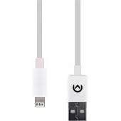 Mobilizera Mobilize Apple lightning USB laadkabel 1,0 meter wit - 9540010