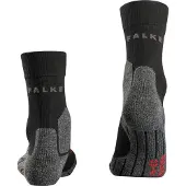 Falke Sportsokken donkergrijs / vuurrood / zwart