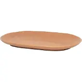 Broste Copenhagen Shape bord camel - W22,5XL36XH2,8CM