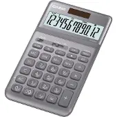 Casio Zakrekenmachines, Jw-200sc (Zonnecellen, Batterijen)