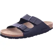 Rohde Grado Herrenschuhe Hausschuhe Pantolette Schwarz Freizeit