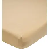 Meyco Home Uni hoeslaken tweepersoons - warm sand - 180x200cm