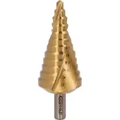 Ks Tools 330.2347 3302347 HSS TiN Getrapte boor Gezamenlijke lengte 100 mm TiN DIN 1412 C 1 stuk(s)