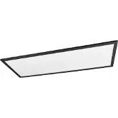 RL REALITY ALPHA - Plafondlamp - Zwart mat - incl. 1x SMD 34 W - Wand- en plafondmontage