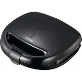 Melissa Sandwich maker - 3-in-1 - Contactgrill voor Panini - Tostiapparaat - Wafelijzer - 850W - Afneembare platen - 16240110 - Zwart