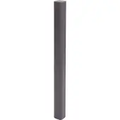 MCW Aluminium paal Sarthe WPC afrastering, pijlerpaal, insteeksysteem ~ 98cm, grijs