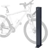 MCW Fietsenrek -G20, fietsstandaard leunbeugel, gegalvaniseerd staal outdoor poedercoating 96x24x10cm ~ antraciet