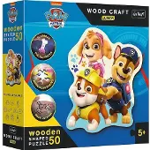 Trefl Holzpuzzel Junior 50 - Paw Patrol