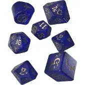 Q-workshop Meowster Dice 7 Packs Blauw Kinderen