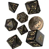 Q-workshop The Witcher Dice Set (Vesemir-The Sword Master)