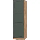 Vicco Fame-Line Ovenombouwkast – 60 cm Groen-Goud Landhuis