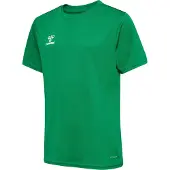 Hummel Functioneel shirt 'ESSENTIAL' jade groen / wit