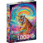 Enjoy Puzzel Waar de Tigers 1000 stuks regeren 1 St