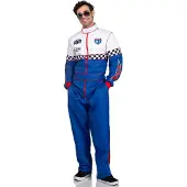 Leg avenue - Speedway Racer Jumpsuit Kostuum - M - Multicolours