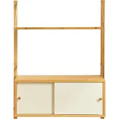 En.casa Wandrek Tingvoll 85x65x34 cm bamboe naturel []