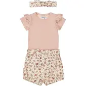 Dirkje Meisjes Kledingset - Light coral