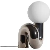 Petite Friture Neotenic Tafellamp Large | Platinum E27 IP20