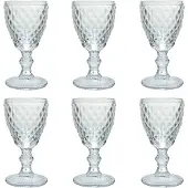 Medard de Noblat - Diamond - Wijnglas 20 cl - Doorzichtig - 6 delig