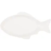 Clayre & Eef Kom Vis 125 ml Wit Keramiek