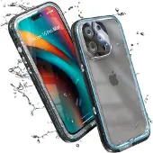 Catalyst Total Protection Waterproof Case iPhone 16 Pro Max Zwart - CATIPHO16BLKLP