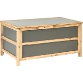 Beliani ACATE - Kussenbox - Grijs - 330 L - Beton