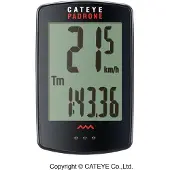 Cateye PA100W Padrone - Draadloze Fietscomputer - Zwart
