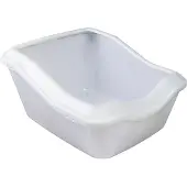 Trixie Kattenbak Cleany Cat Met Rand Wit - 54X45X29 CM