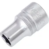 Hazet Dopsleutel 900-10 · 1/2 inch (12,5 mm) vierkant hol · Buiten-zeskant-tractieprofiel · SW 10 mm