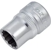Hazet Dopsleutel 880Z-10 · 3/8 inch (10 mm) vierkant hol · Buitentwaalfkant tractieprofiel · SW 10 mm
