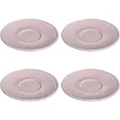 Leonardo Koffieschotel Matera Roze 11 cm (4-Delig)
